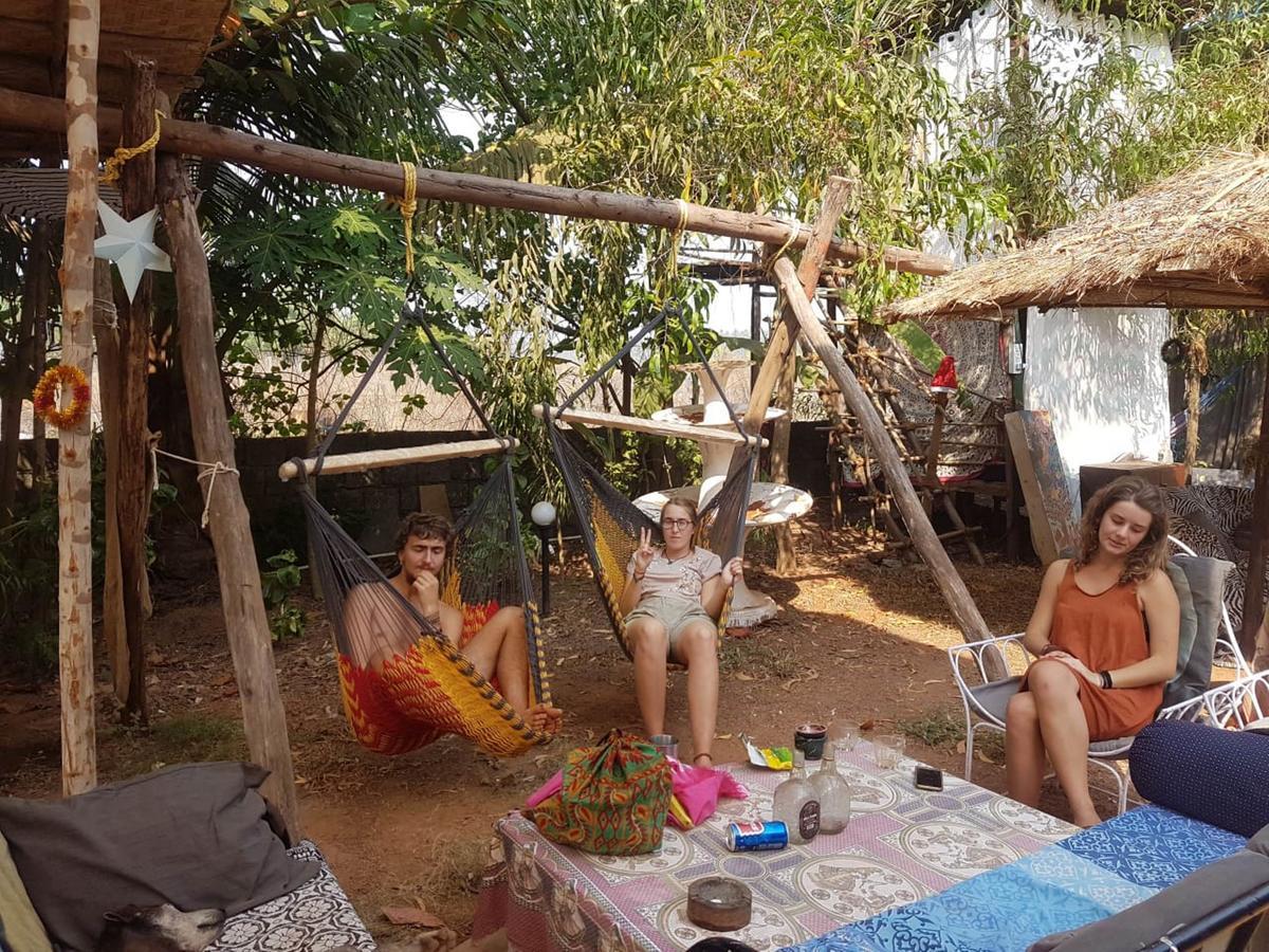 Wonderland Hostel Anjuna Exterior foto